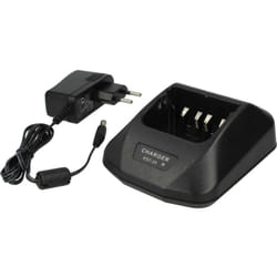 Vhbw - Chargeur compatible avec Kenwood KNB-52N, PB-43N, PB-43H batteries de radio - Socle + Prise, 9,4 v, 0,4 - 0,8 a