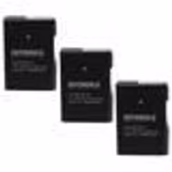 EXTENSILO 3x Batteries compatible avec Nikon DSLR D3100 D3200 D3300 appareil photo reflex numérique (1100mAh 74V Li-ion) avec