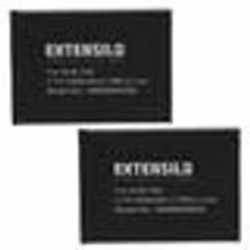 EXTENSILO 2x Batterie compatible avec HP C200W appareil photo reflex numérique (1000mAh 37V Li-ion)