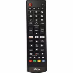 vhbw - the clever way Télécommande de rechange compatible avec toutes les fonctionnalités La télécommande est prête à l'emplo ...