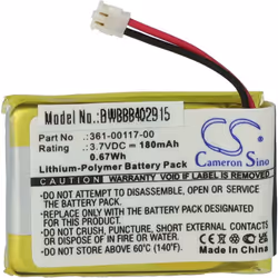 vhbw - the clever way - Batterie de rechange de haute qualité et compatible avec une grande autonomie et compatible avec votr ...