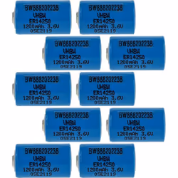vhbw - the clever way Piles performantes cylindriques Ces piles ER14250 spéciales sont utilisées pour diverses applications c ...