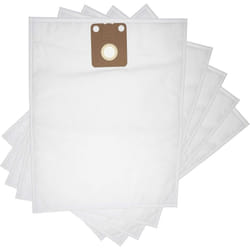 5x Sacs remplacement pour Nilfisk 82367810, 82367820, 1408618000 pour aspirateur - microfibre non tissée, 42,5cm x 27cm blanc - Vhbw
