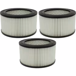 vhbw - the clever way Set de filtre HEPA pour votre aspirateur de cendres - Garder la puissance d'aspiration en changeant rég ...