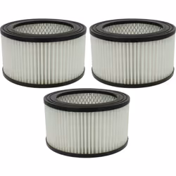 vhbw - the clever way Set de filtre HEPA pour votre aspirateur de cendres - Garder la puissance d'aspiration en changeant rég ...