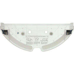 Vhbw - Support de réservoir d'eau compatible avec Roborock S5 Max, S55 Max robots aspirateur, nettoyeur de sol - couvercle inférieur noir /