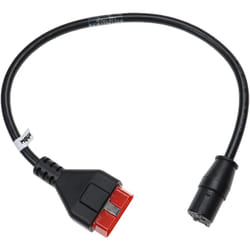 Vhbw - Adaptateur OBD2 clip can 19 broches vers port norme OB2 16 broches compatible avec Renault voitures - 54 cm