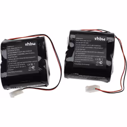 vhbw - the clever way - Pile de rechange de haute qualité avec une grande autonomie et compatible avec votre système d'alarme ...