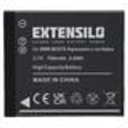 EXTENSILO Batterie compatible avec Panasonic Lumix DMC-S1S DMC-S2 DMC-S3A DMC-S2P DMC-S2K DMC-S3 DMC-S2V appareil photo