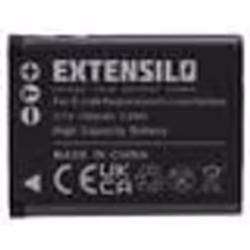 EXTENSILO Batterie compatible avec Pentax Optio i90 H90 P70 P80 NB1000 RS1000 W90 appareil photo reflex numérique (700mAh