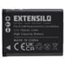 EXTENSILO Batterie compatible avec Pentax Optio i90 H90 P70 P80 NB1000 RS1000 W90 appareil photo reflex numérique (700mAh
