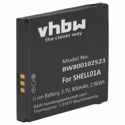 vhbw Batterie remplacement pour Doro DBF-800A DBF-800B DBF-800C DBF-800D DBF-800E pour téléphone portable (800mAh 37V