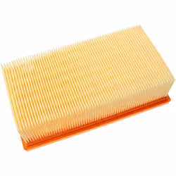 vhbw - the clever way Filtre plissé plat pour votre aspirateur multi-usages ou industriel - Finition sur mesure pour un chang ...
