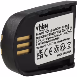 vhbw - the clever way - Batterie de rechange de haute qualité avec une grande autonomie et compatible avec votre casque audi  ...