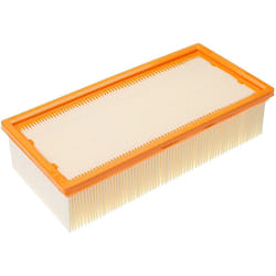 Vhbw - Filtre plissé plat compatible avec Kärcher nt 72/2 Eco Tc aspirateur sec/humide, aspirateur industriel - Élément filtrant