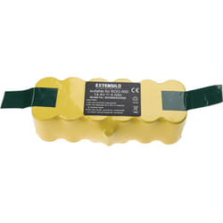 1x Batterie compatible avec iRobot Roomba 562, 555, 560, 540, 550, 535, 565, 563, 564, 551, 561 robot électroménager (4000mAh, 14,4V, NiMH)
