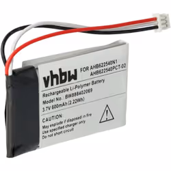 vhbw - the clever way - Batterie de rechange de haute qualité avec une grande autonomie et compatible avec votre casque audi  ...
