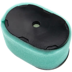 Set de filtres (2x préfiltre, 2x filtre à air) remplacement pour mtd 497725 pour tondeuse à gazon noir/blanc/turquoise - Vhbw