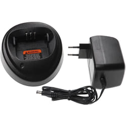 Chargeur compatible avec Motorola NNTN4497AR batteries de radio - Socle + Prise, 7,6 v, 0,9 a - Vhbw