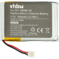 Vhbw - Batterie compatible avec Garmin Forerunner 235, 630, 225, 220 smartwatch montre connectée bracelet fitness (180mAh, 3,7V, Li-polymère) + outils