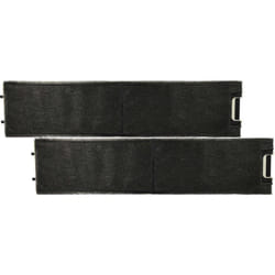 vhbw 2x Filtres à charbon actif remplacement pour Miele 6485740, 6485741, 11762540, 4002514268064, DKF13 pour hotte de cuisine - 49 x 11,3 x 2,8 cm