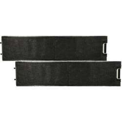 Vhbw - 2x Filtres à charbon actif remplacement pour Miele dkf 13-P, DKF13-1, DKF131 pour hotte de cuisine - 49 x 11,3 x 2,8 cm