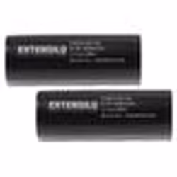 EXTENSILO 2x Batteries remplacement pour Kodak KLIC-3000 pour appareil photo reflex numérique (1600mAh 37V Li-ion)