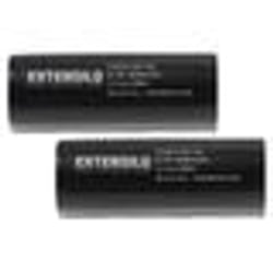 EXTENSILO 2x Batteries remplacement pour Kodak KLIC-3000 pour appareil photo reflex numérique (1600mAh 37V Li-ion)