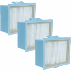 vhbw - the clever way Set de 3x filtre HEPA pour votre aspirateur, robot aspirateur ou nettoyeur vapeur - Gardez la puissance ...