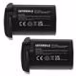 EXTENSILO 2x Batteries remplacement pour Canon LP-E4 LP-E4N pour appareil photo reflex numérique (2600mAh 111V Li-ion)