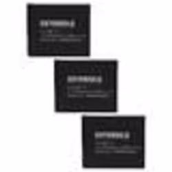 EXTENSILO 3x Batteries remplacement pour Canon NB-11L NB-11LH pour appareil photo reflex numérique (600mAh 37V Li-ion)
