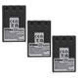 EXTENSILO 3x Batteries remplacement pour Canon NB-1L NB-1LH pour appareil photo reflex numérique (950mAh 37V Li-ion)