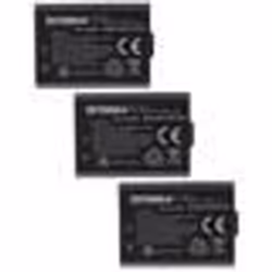 EXTENSILO 3x Batterie remplacement pour Canon LP-E10 pour appareil photo (1100mAh 74V Li-ion)