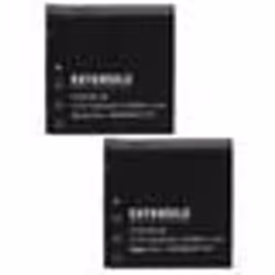 EXTENSILO 2x Batterie compatible avec Pentax XG-1 XG1 appareil photo (1250mAh 37V Li-ion)