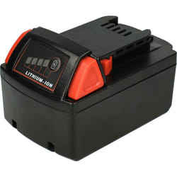 Batterie compatible avec Milwaukee HD18 MS-0, MS-402B, pd, PD-0, PXP-H10202C, sg outil électrique (5000 mAh, Li-ion, 18 v) - Extensilo