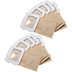 Vhbw - 10x Filtres turbo compatible avec Makita BO4565J, BO4566, BO5030, BO5031, BO5041 ponceuse, ponceuse orbitale - Lot de sacs d'aspiration en