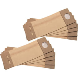 Vhbw - 10x Filtres turbo remplacement pour Makita 193293-7 pour ponceuse, ponceuse orbitale - Lot de sacs d'aspiration en papier