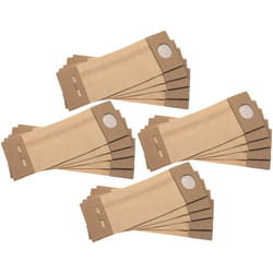 Vhbw - 20x Filtres turbo compatible avec Makita BO5021, BO5020, BO4900VJ, BO6030 ponceuse, ponceuse orbitale - Lot de sacs d'aspiration en papier