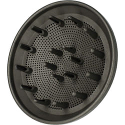 Vhbw - Buse diffuseur remplacement pour Dyson 967711-02, 970266-05 pour sèche-cheveux - 13,6 x 13,6 cm, 109 g, gris foncé