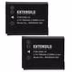 EXTENSILO 2x Batteries compatible avec Nikon Coolpix W100 W150 S7000 appareil photo reflex numérique (700mAh 37V Li-ion)