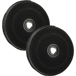Vhbw - 2x Filtre à charbon actif compatible avec De Dietrich HW1955E1 - eco E233, HW3635E1 - eco E233, HW3635E2 - eco E233 hotte de cuisine
