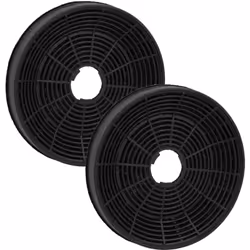 vhbw - the clever way Lot de filtres (2x filtre à charbon actif) compatible et de haute qualité pour votre hotte de cuisson L ...