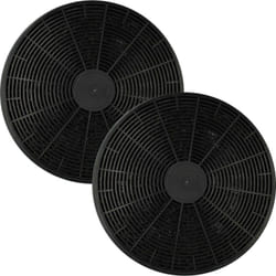 Vhbw - 2x Filtres à charbon actif compatible avec Akpo WK-4 Rustica Nova 60, WK-4 Rustica Nova 90, WK-7 P3050 (weiß) hotte aspirante - 17,5 cm