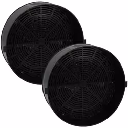 vhbw - the clever way Lot de filtres (2x filtre à charbon actif) compatible et de haute qualité pour votre hotte de cuisson L ...