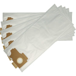 5x Sacs compatible avec Kärcher tbs 35 e, tbs 42 e, tbs 45, tbv 35 aspirateur - microfibres non tissées, 35cm x 25cm blanc - Vhbw