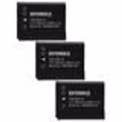 EXTENSILO 3x Batteries compatible avec Nikon Coolpix S3200 S3300 S3700 S3600 S3500 S33 appareil photo reflex numérique