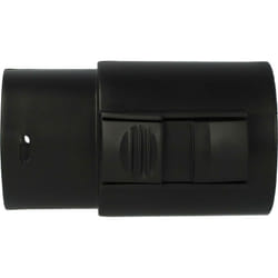 Vhbw - Adaptateur pour tuyau compatible avec Kärcher mv 3, mv 2 Premium eu-i (1.629-765.0) aspirateur - Raccordement du tuyau, noir