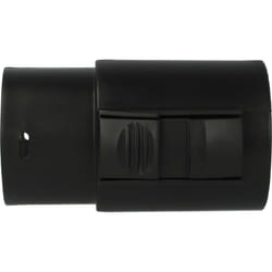 Vhbw - Adaptateur pour tuyau compatible avec Kärcher SE3001, wd 2, se 4001, se 4002, wd 2.200 aspirateur - Raccordement du tuyau, noir