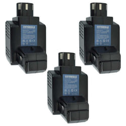 EXTENSILO 3x Batterie remplacement pour Hilti BP72 BP60 331530 BP40 pour outil électrique (4000 mAh NiMH 24 V)