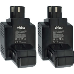 Vhbw - 2x Batterie remplacement pour Hilti BP72, BP60, 331530, BP40 pour outil électrique (3000 mAh, NiMH, 24 v)
